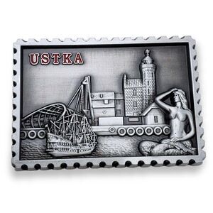 Ustka Poland Fridge Refrigerator Magnet Travel Tourist Souvenir Collectible City